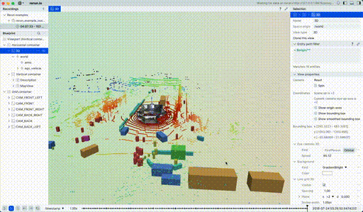 Mouse Navigation example in Rerun